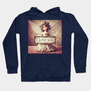 Valentine I Love You Pixie Fairy Hoodie